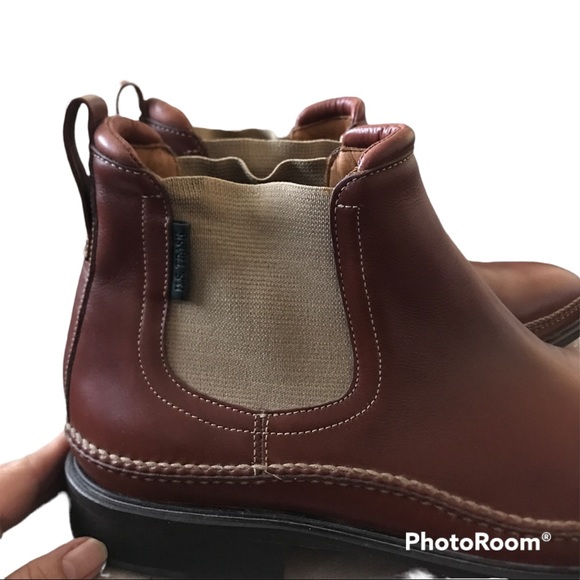 HS Trask Brown Leather Dublin Boots - Picture 5 of 9
